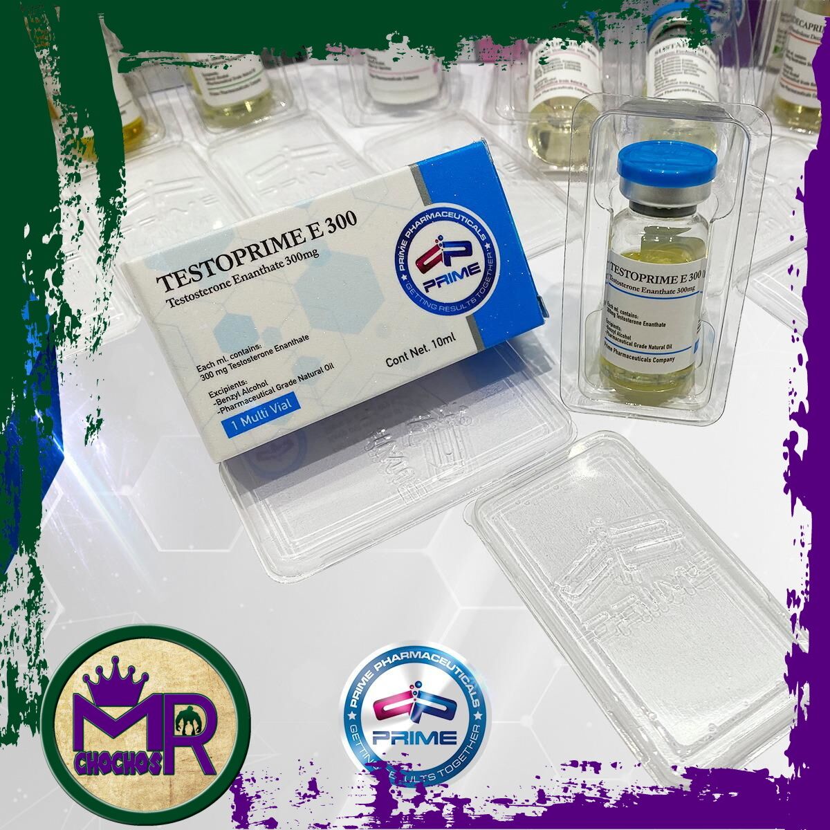 Testoprime E 300 mg 10 ml - Prime Pharmaceuticals - Imagen 3