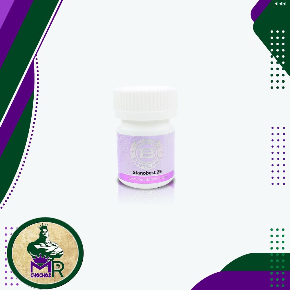Stanobest 25 mg 100 tabs - Best Labs - Imagen 2