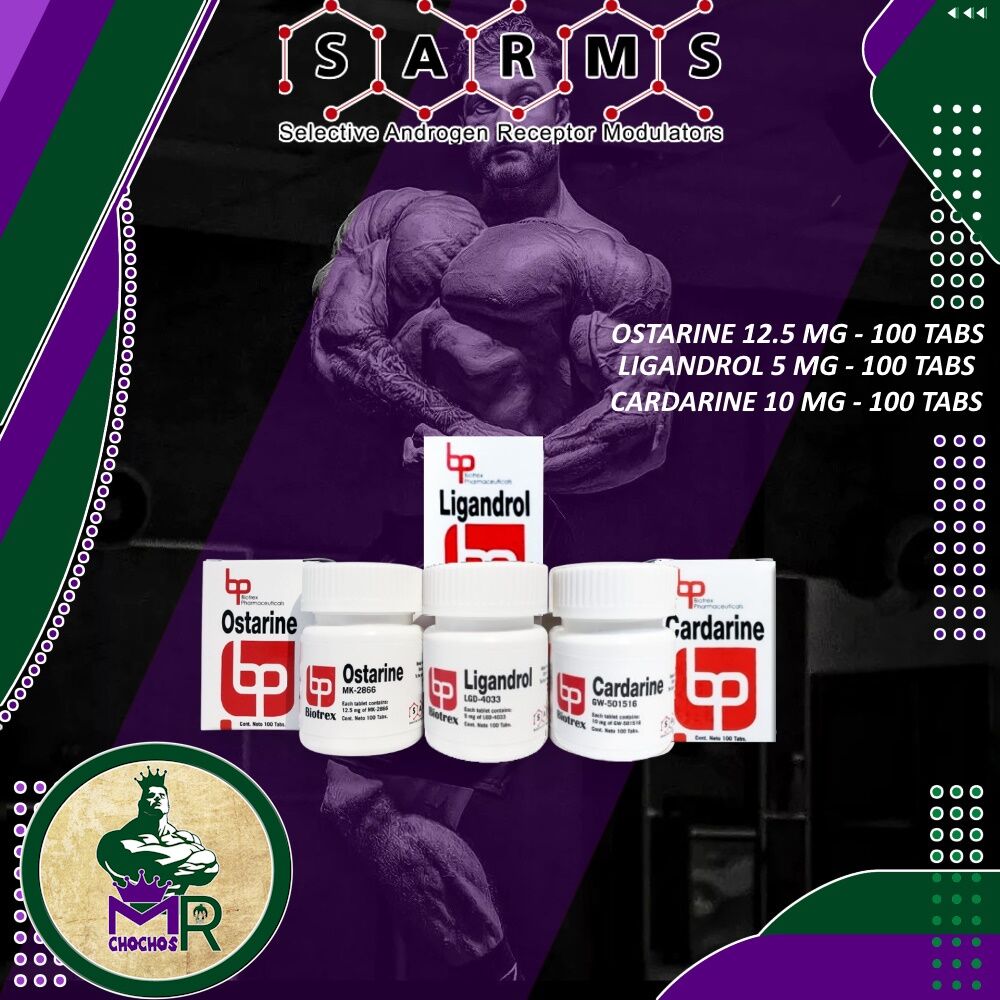 MASA MAGRA + DEFINICIÓN EXTREMA (Ostarine +Ligandrol + Cardarine)