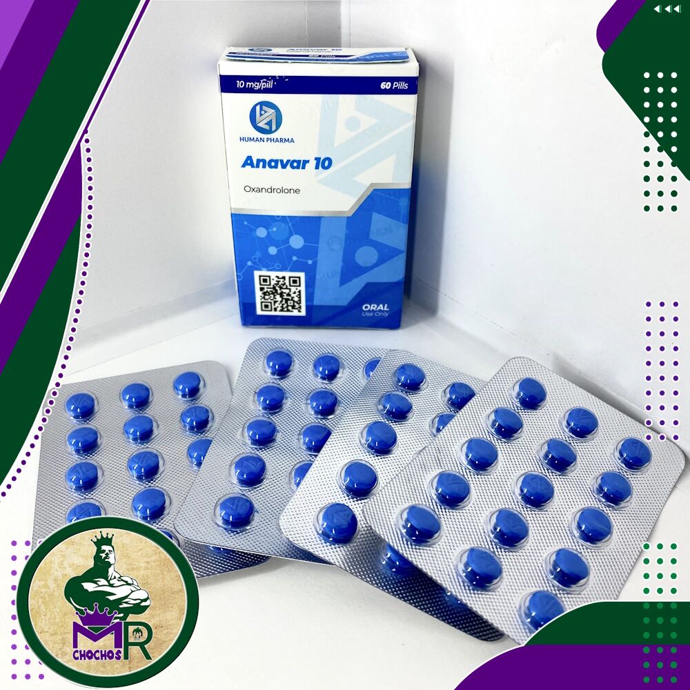 ANAVAR 10MG 60 PILLS – HUMAN PHARMA - Imagen 4
