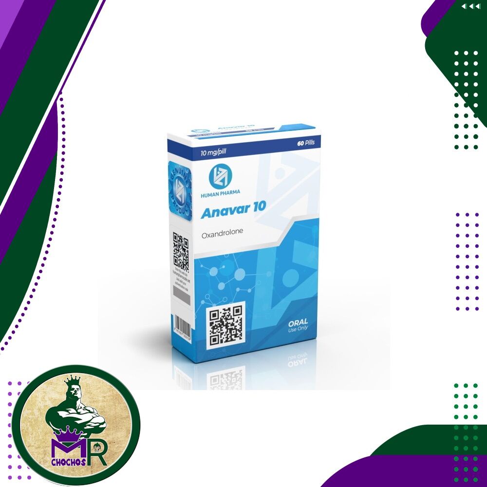 ANAVAR 10MG 60 PILLS – HUMAN PHARMA - Imagen 3