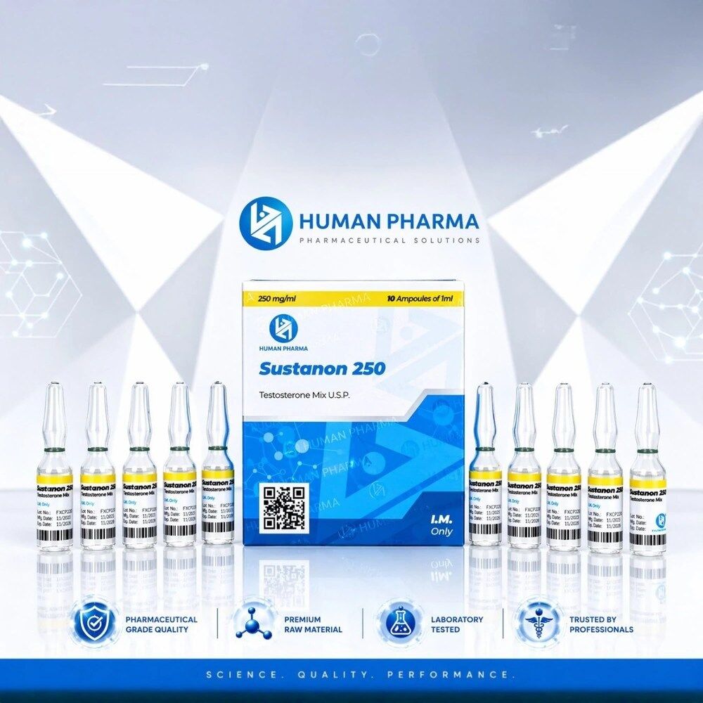 SUSTANON 250MG 10AMP/1ML – HUMAN PHARMA