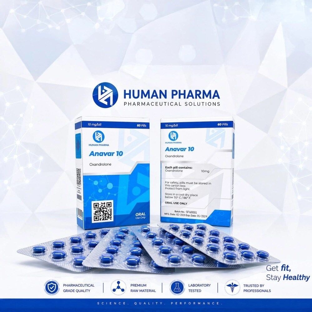 ANAVAR 10MG 60 PILLS – HUMAN PHARMA
