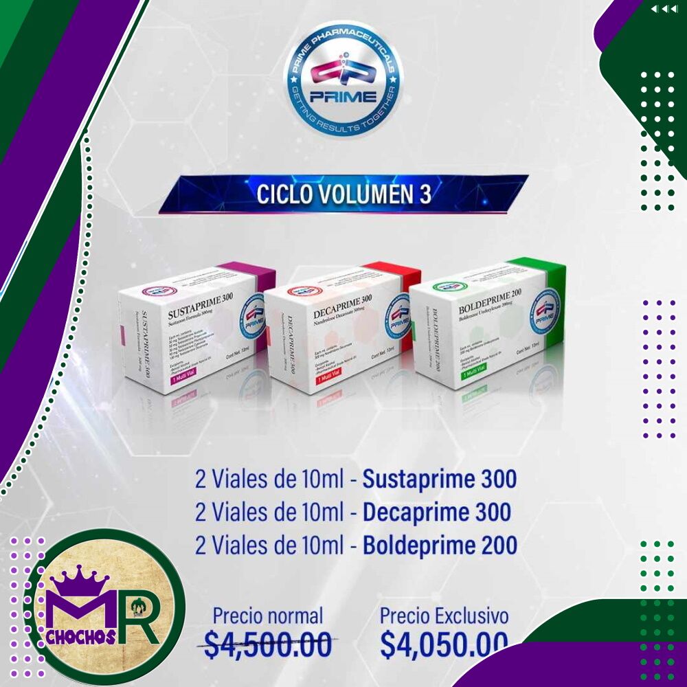 Ciclo de Volumen 3 - Prime Pharmaceuticals