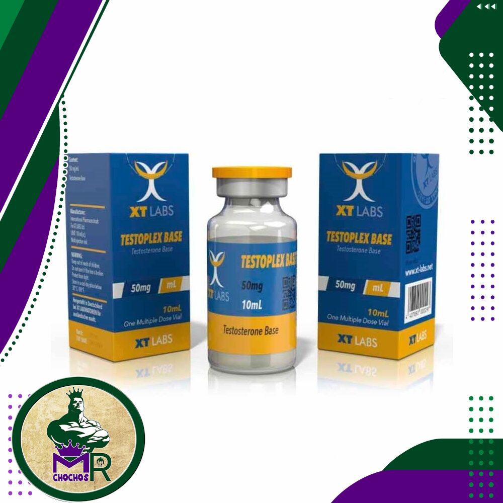 Testoplex Base 50 mg 10 ml XT Labs |(Testosterona en suspensión)