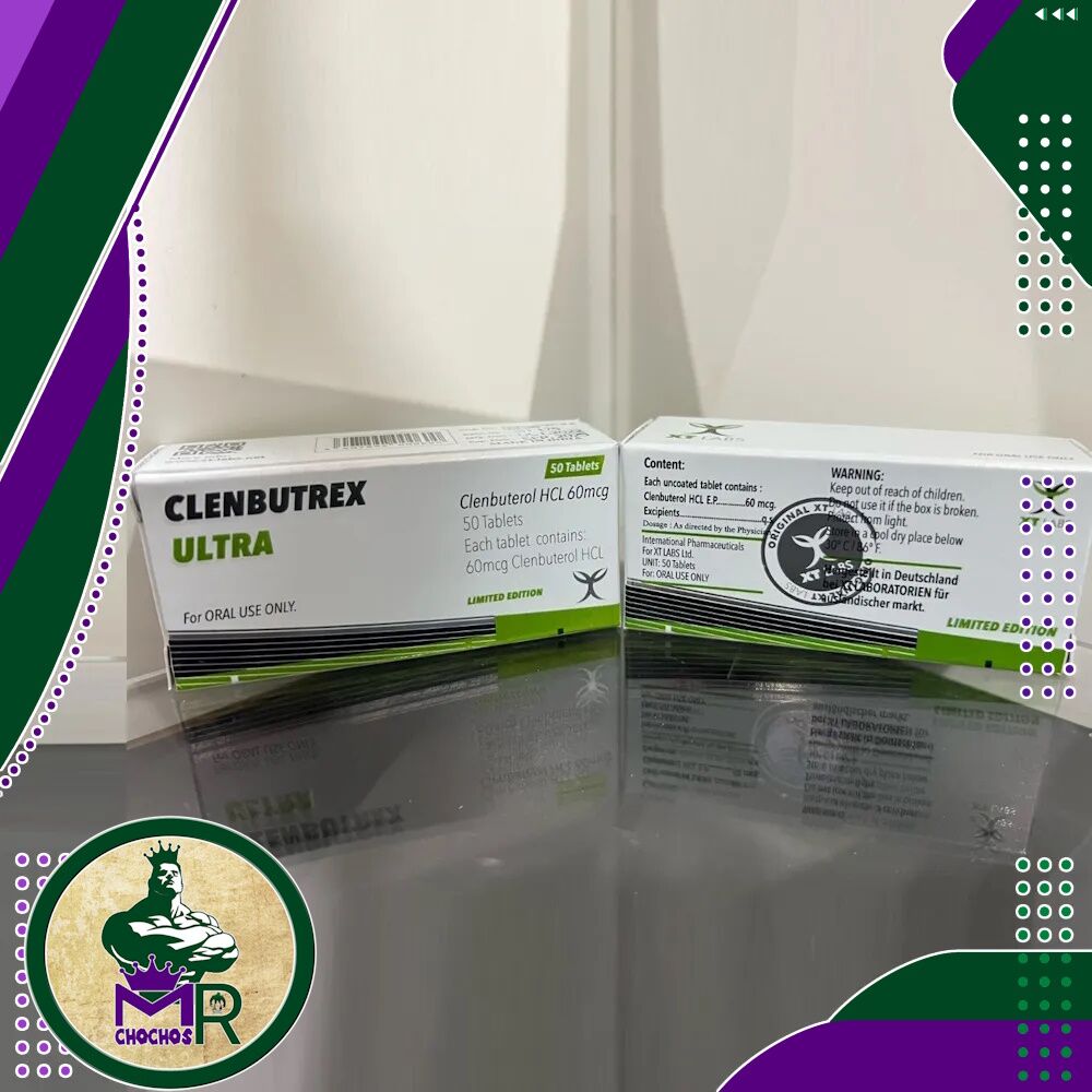 Clenbutrex ULTRA 60mcg | 50 tabletas - XT Labs