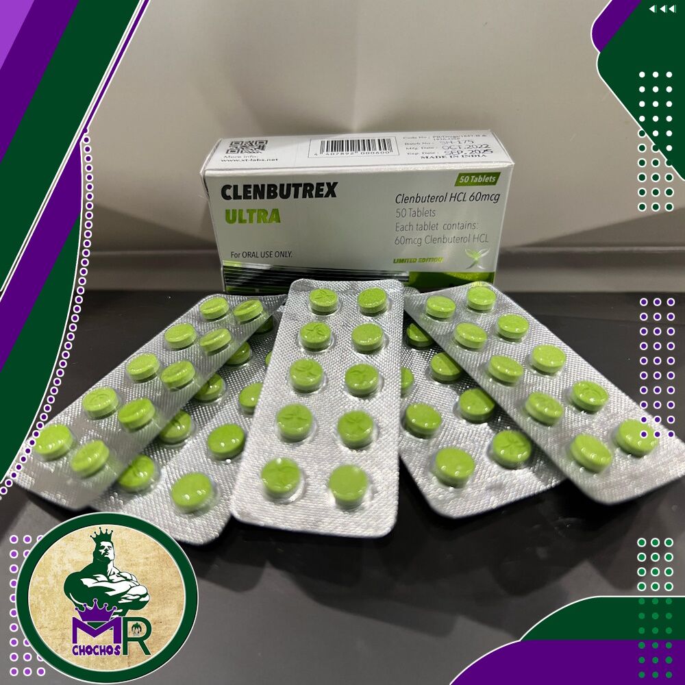 Clenbutrex ULTRA 60mcg | 50 tabletas - XT Labs - Imagen 2