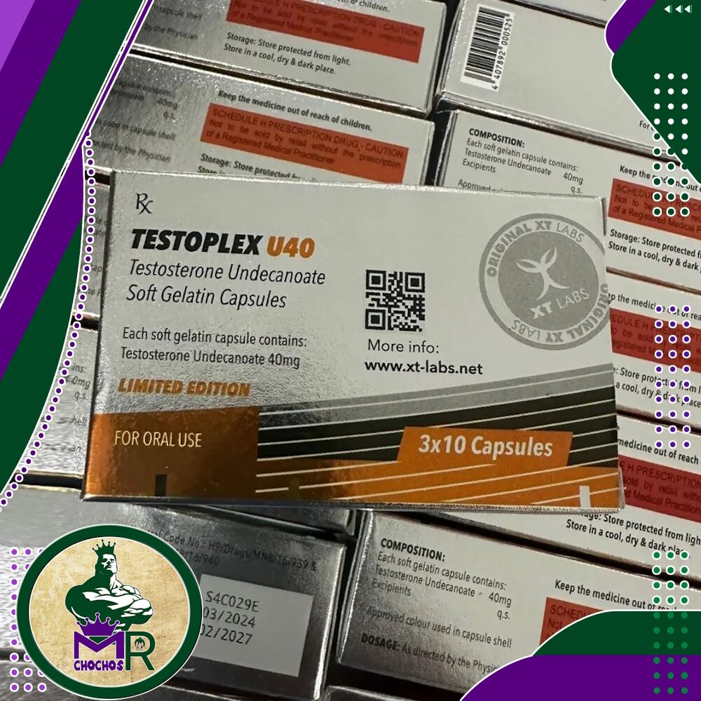 Testoplex U40 - 30 Softcaps - XT Labs - Imagen 3