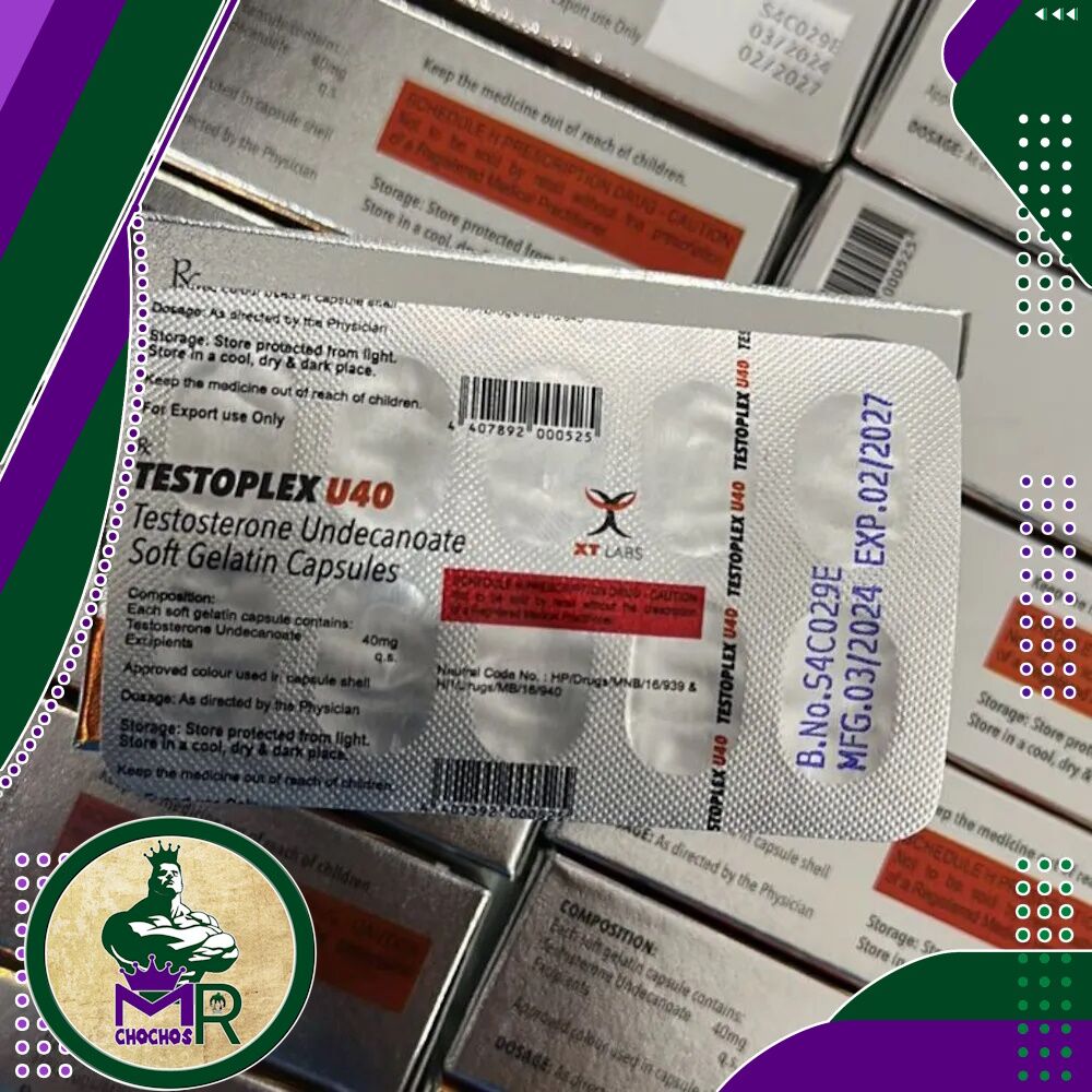 Testoplex U40 - 30 Softcaps - XT Labs - Imagen 4